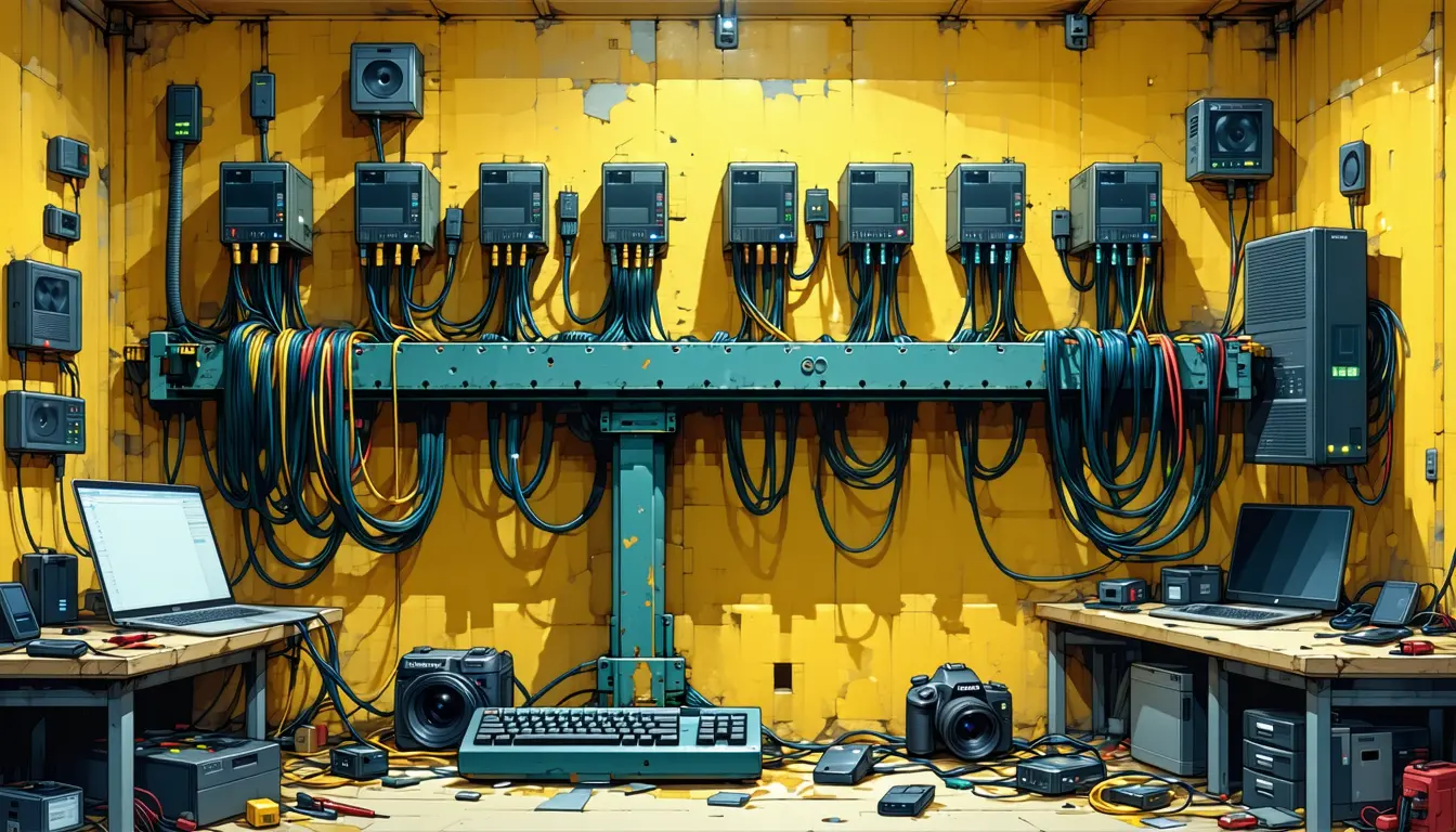 Illustration accompanying Five hours of monthly maintenance ate a 40% cut in an eleven-tool SaaS bill