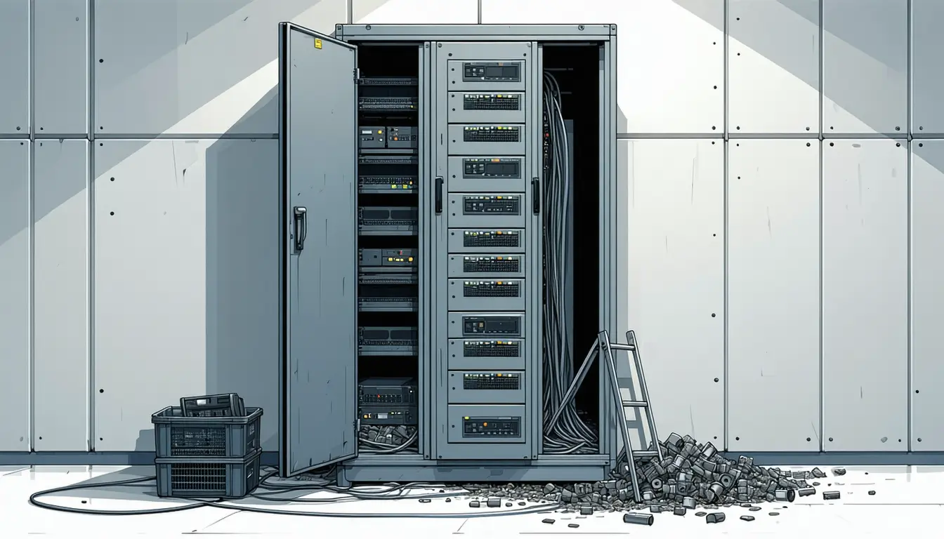 Illustration accompanying One model call got Ansible's distribution name right on all 90 recorded fixtures