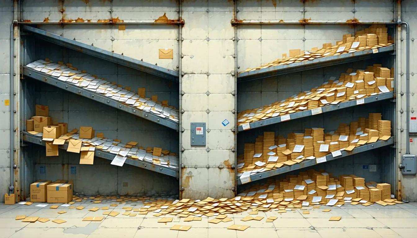 Illustration accompanying Receivers blend marketing and password reset mail into one history for the From: domain