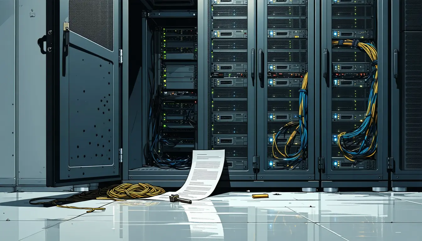 Illustration accompanying ShinyHunters says a Grav upload path let it deface Clop's leak site