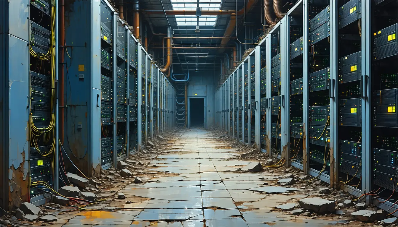 Illustration accompanying Converting miners' 3,450MW of contracted but not-yet-billing AI capacity could cost $28bn to $52bn
