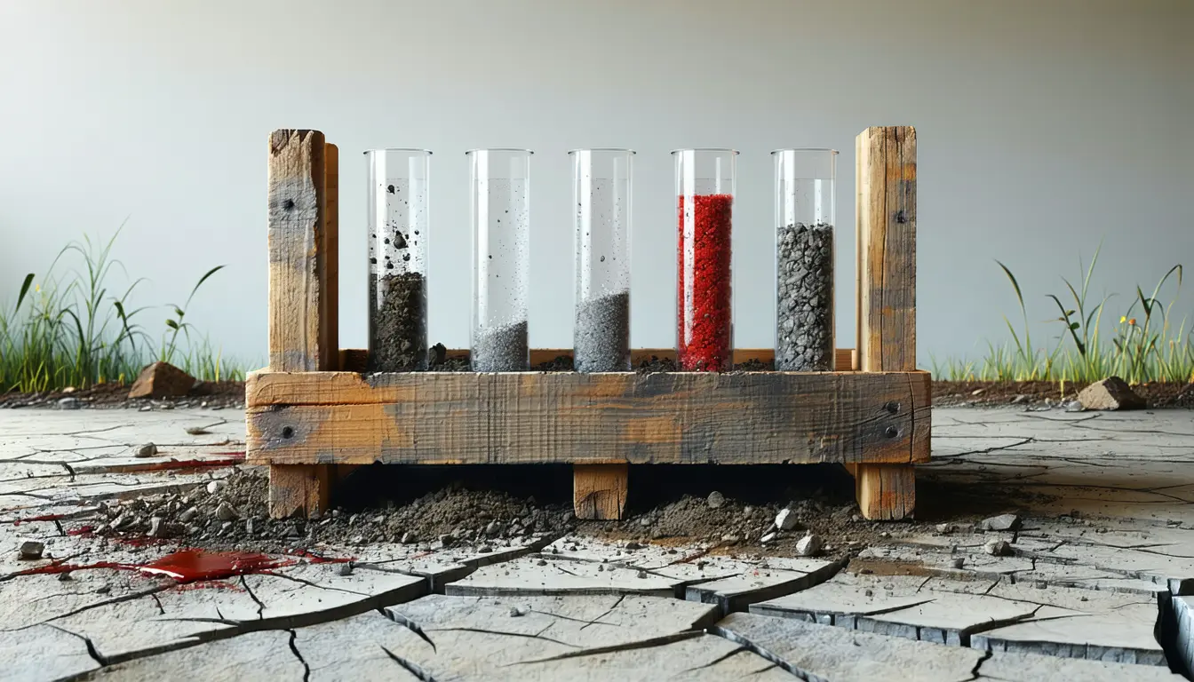 Illustration accompanying A Carnegie Mellon lab is coring a 178-acre Pittsburgh steel site for pollutant-eating bacteria