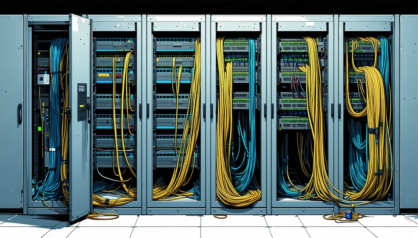 Illustration accompanying An enterprise AI reference diagram gates only its write and send connectors