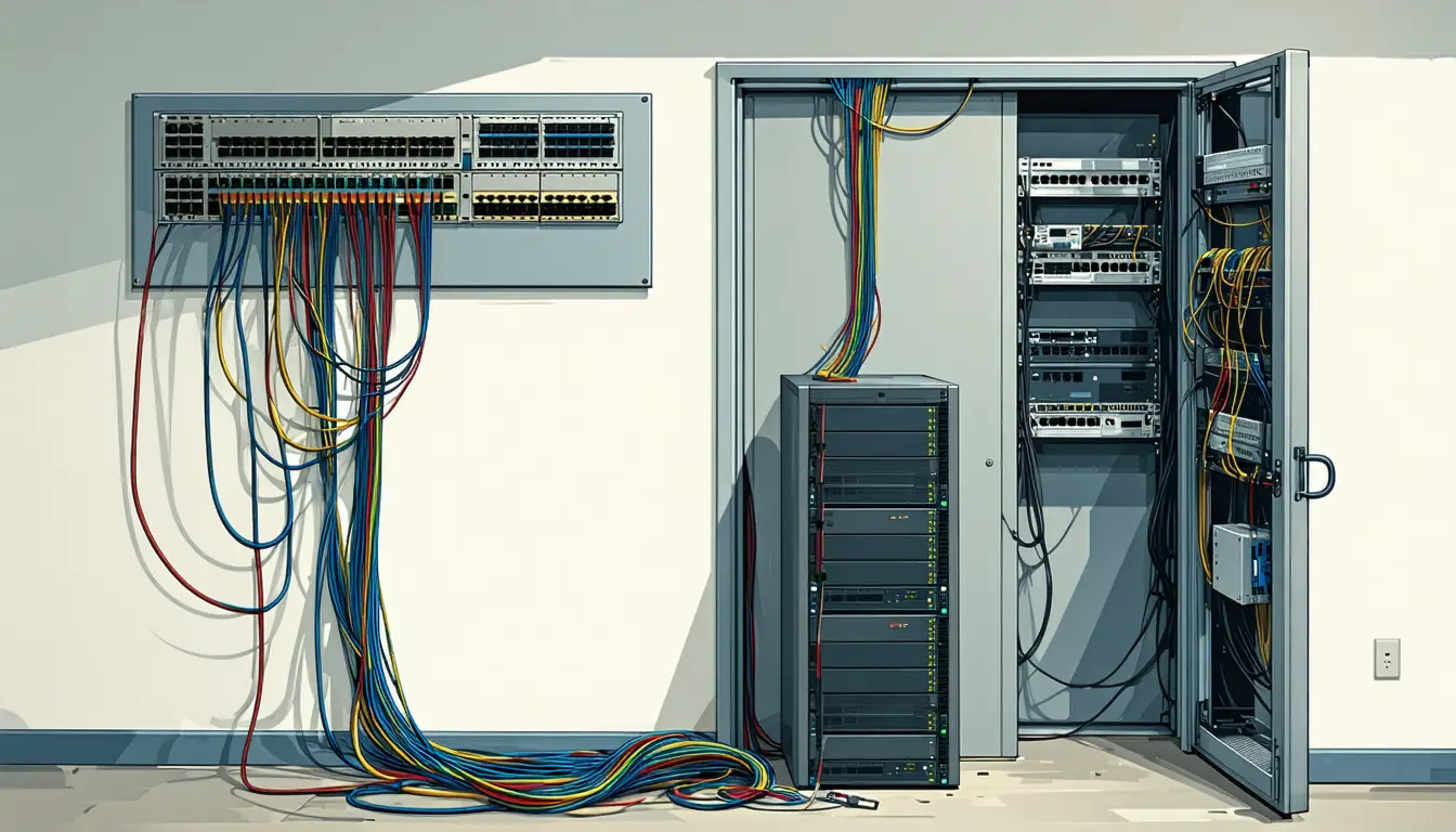 Illustration accompanying An unshipped Claude Desktop setting redirects Code session traffic to a customer's own host