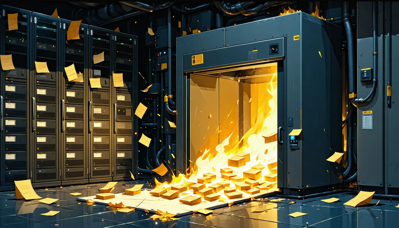 Illustration accompanying Confirming on arrival let a messenger's server delete messages the client never decrypted