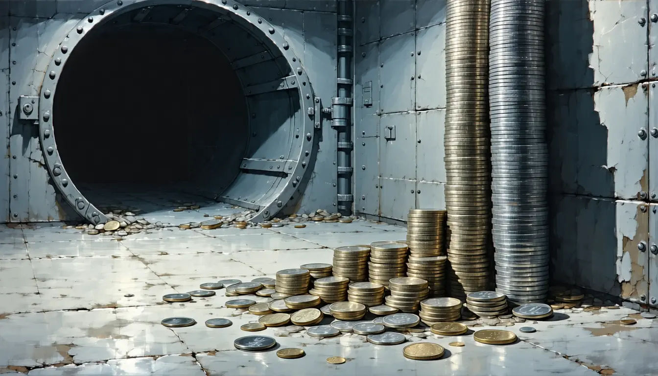 Illustration accompanying A 5.7% bitcoin slide would wipe out the gain on Strategy's 845,050 coins