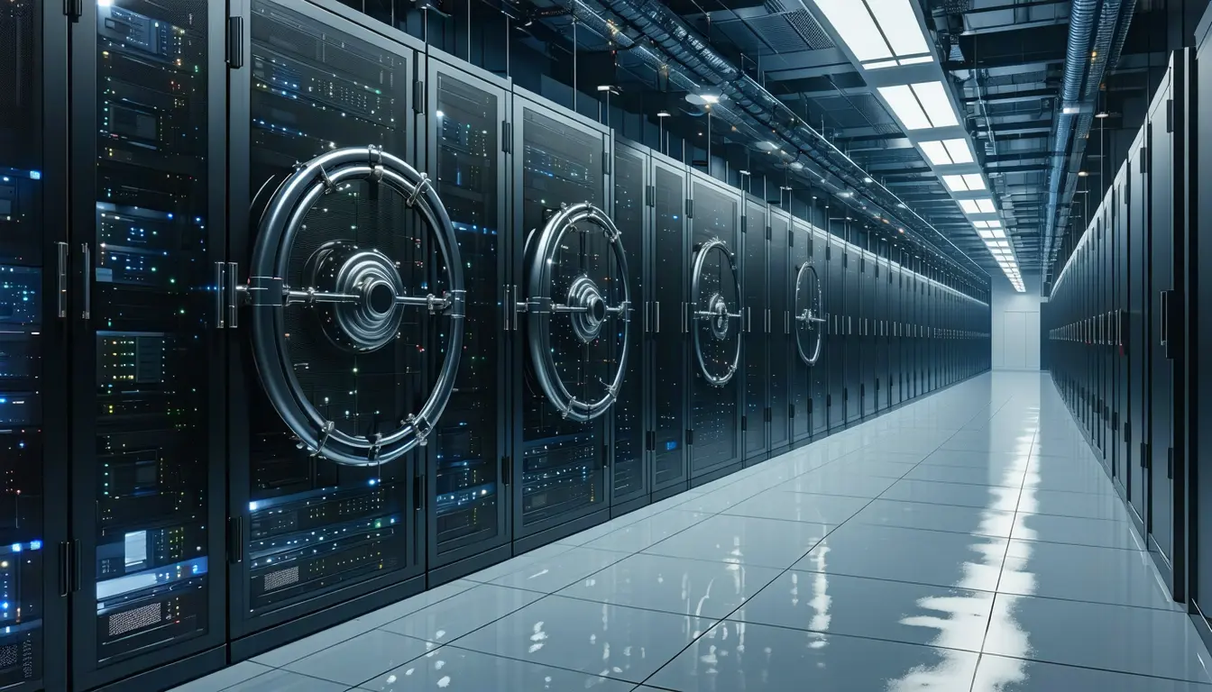Illustration accompanying Bridgewater's Greg Jensen sets his AI compute oversight threshold at 5% of global capacity
