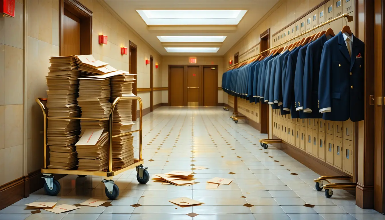 Illustration accompanying Hilton took in 167 applications for every internship slot it filled