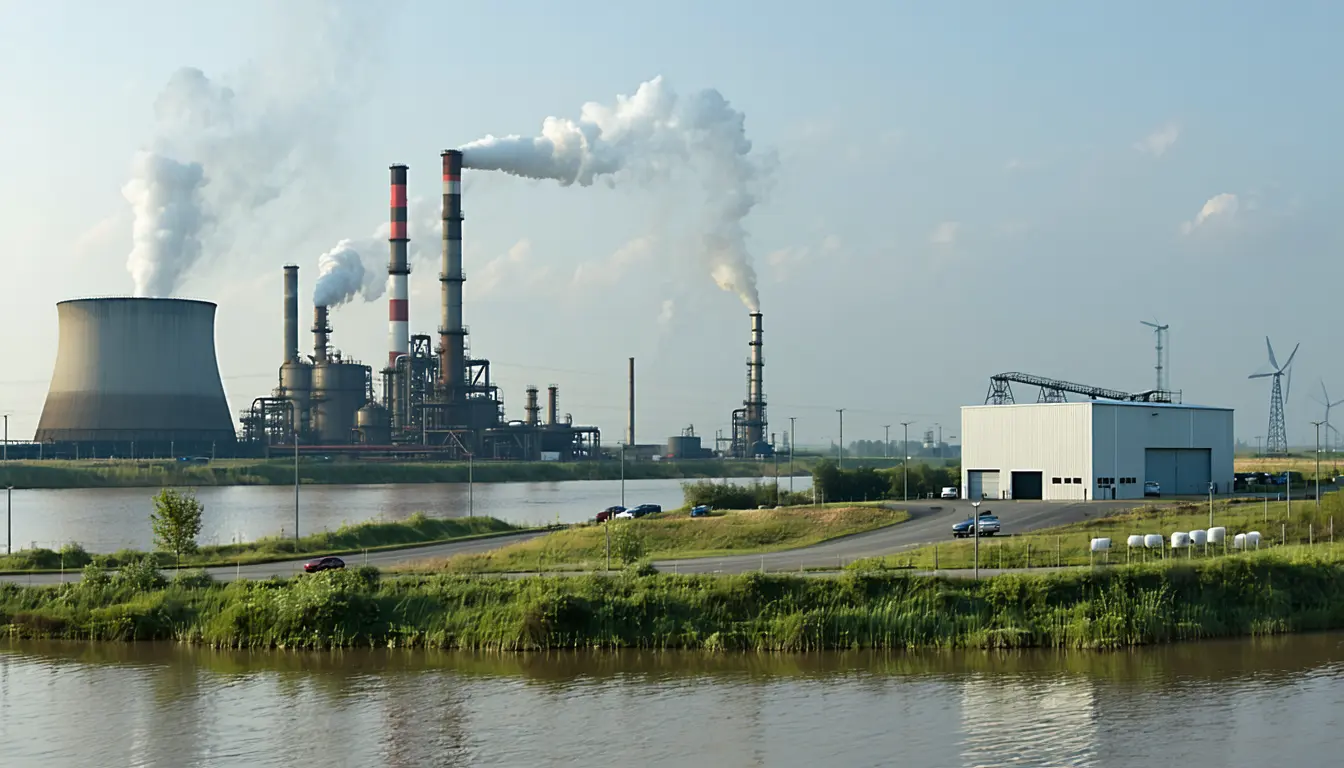 Illustration accompanying Jefferies ranks data center demand growth outside the top five emissions drivers