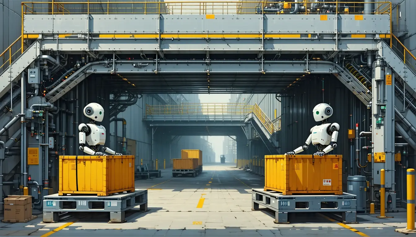 Illustration accompanying Mirae Asset's new ETF pre-commits to buying humanoid robot IPOs at the next day's close