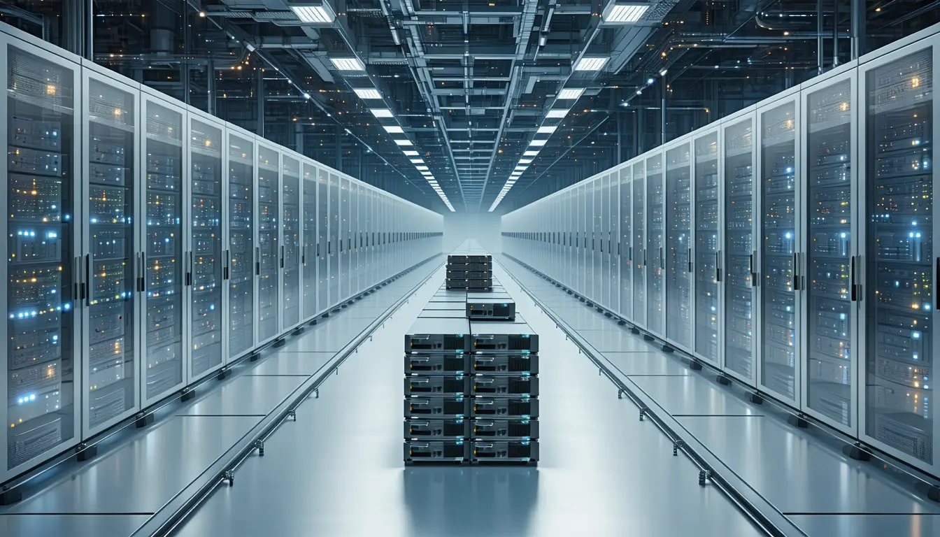 Illustration accompanying Oracle's testing and release queues absorbed the entire gain from AI-compressed coding