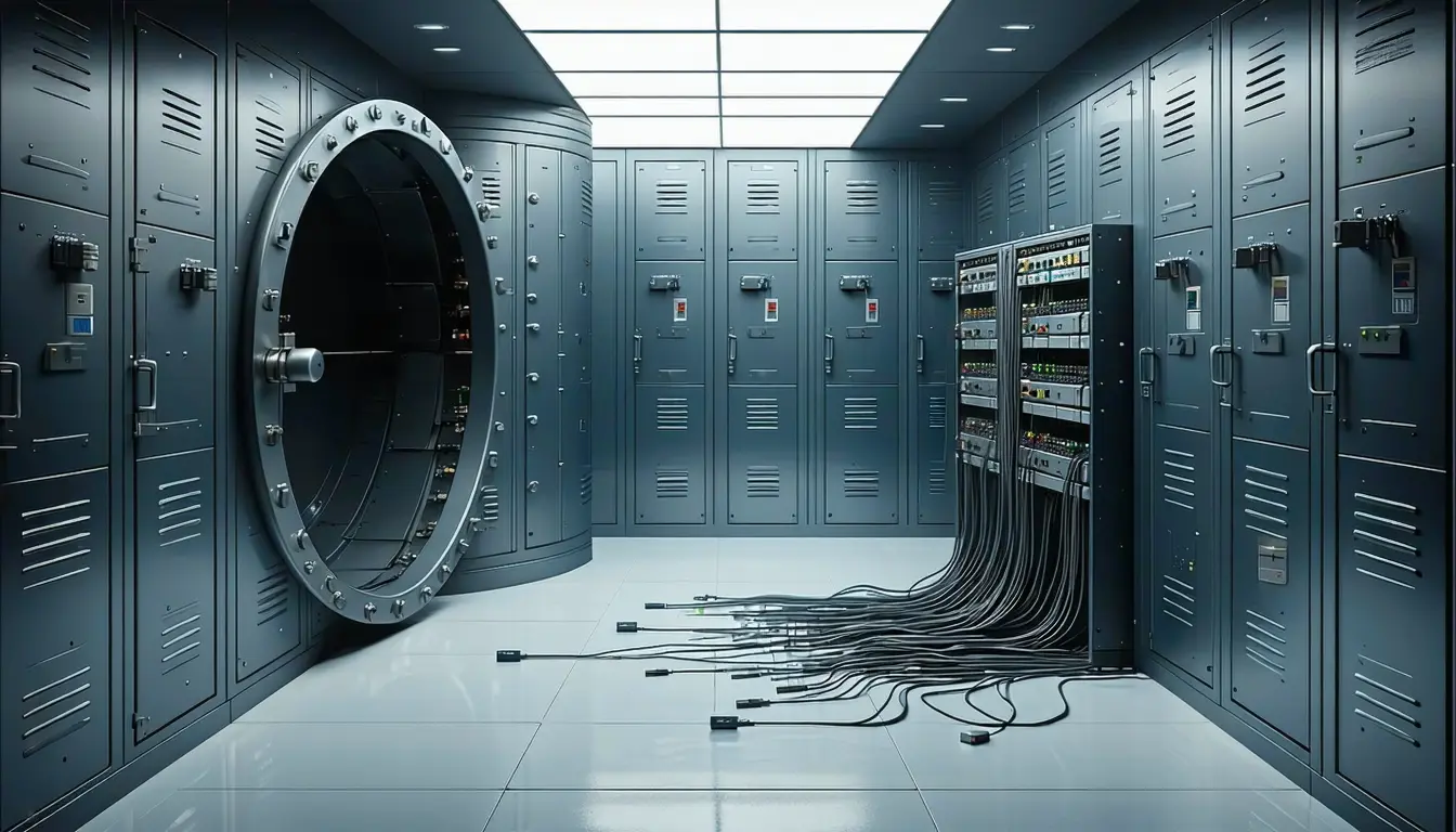 Illustration accompanying Treasury and the Fed summoned Wall Street after Anthropic released Mythos