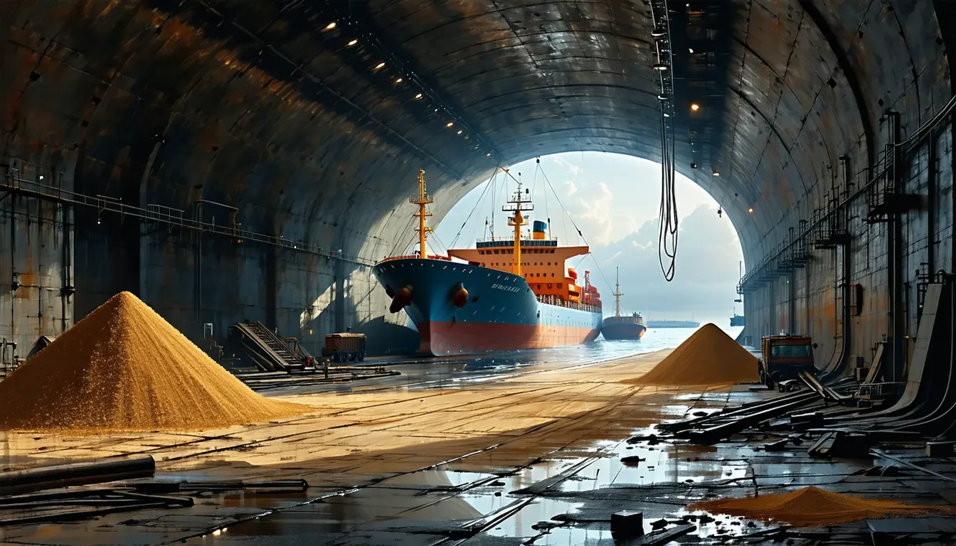 Illustration accompanying Ukraine's 30-million-ton grain forecast assumes August shipments more than quadruple