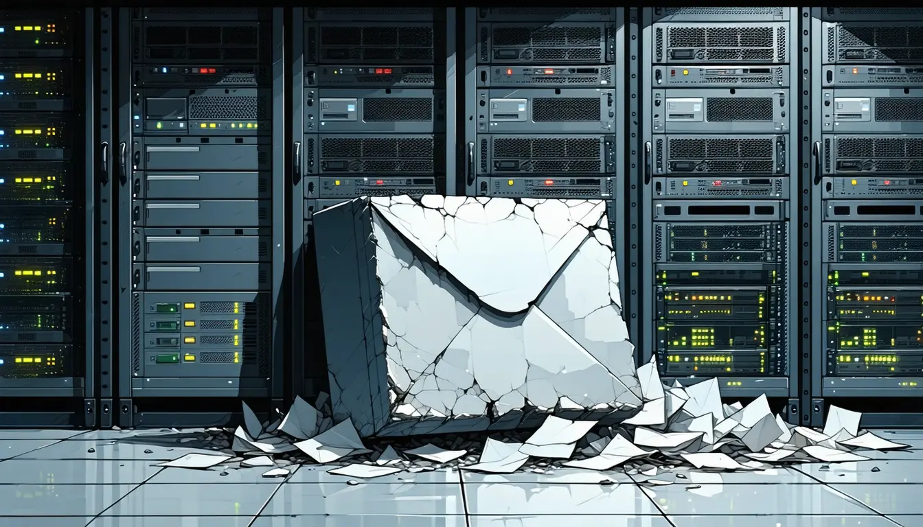 Illustration accompanying Attackers hit Cisco's email gateway with a SQL injection zero-day before the patch shipped