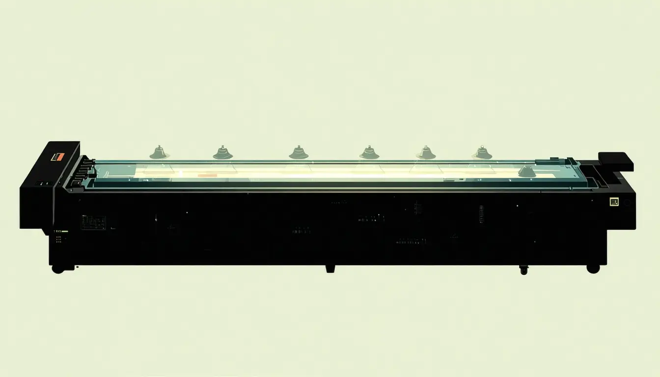 Illustration accompanying A benchmark harness with a ground-truth word list caught an OCR pipeline shipping empty PDFs
