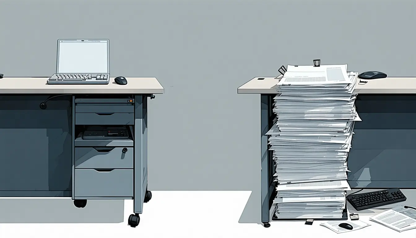 Illustration accompanying A twelve-minute write step pushes twenty minutes of review onto somebody else's day