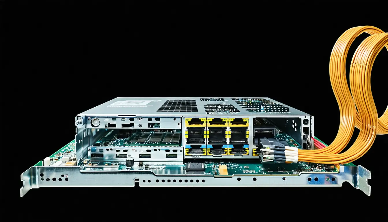 Illustration accompanying Broadcom's VP says VMware "walked back" from SmartNIC network offload