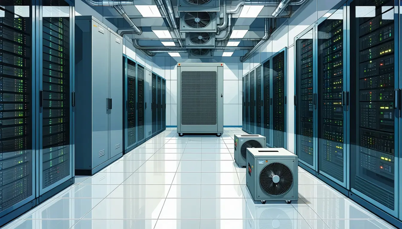 Illustration accompanying A cooling failure in one data center stopped credit unions holding $2.56bn in assets