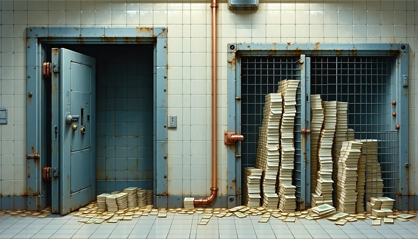 Illustration accompanying A GENIUS Act carve-out for non-issuers lets Coinbase pay up to 4.5% on USDC