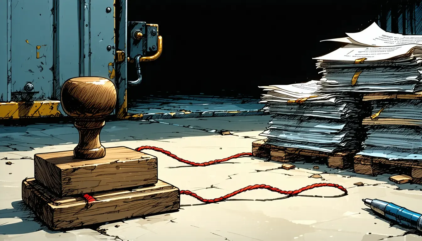 Illustration accompanying Grizzly traces $1.19bn of restricted Russian trade to Raiffeisen's contract-registration code