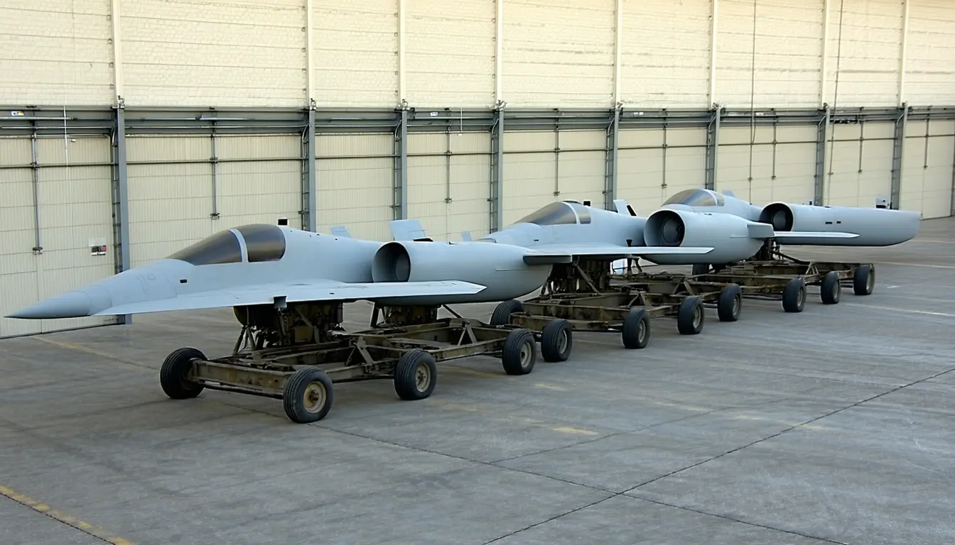 Illustration accompanying Iran's claimed drone tally adds up to about $720m since February