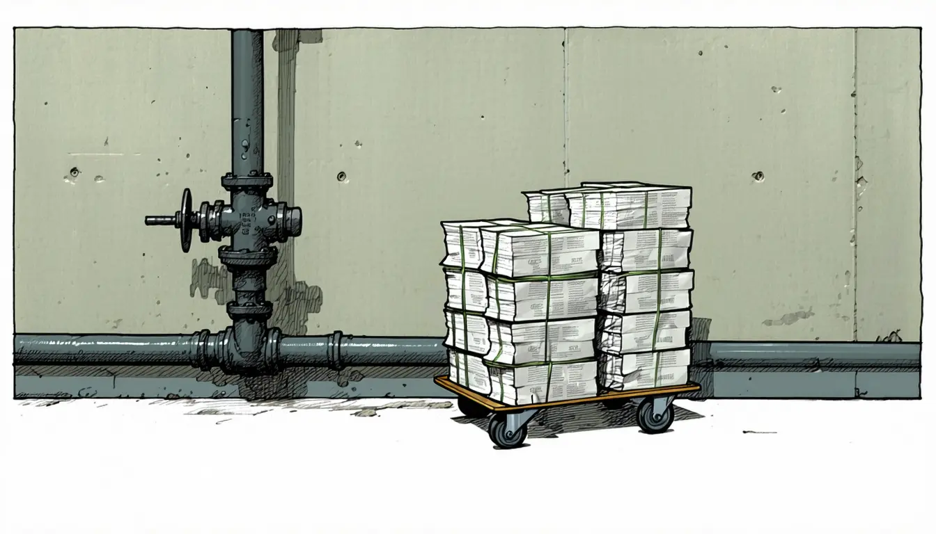 Illustration accompanying Wall Street read a yield target into Bessent's Treasury buyback move, economists say