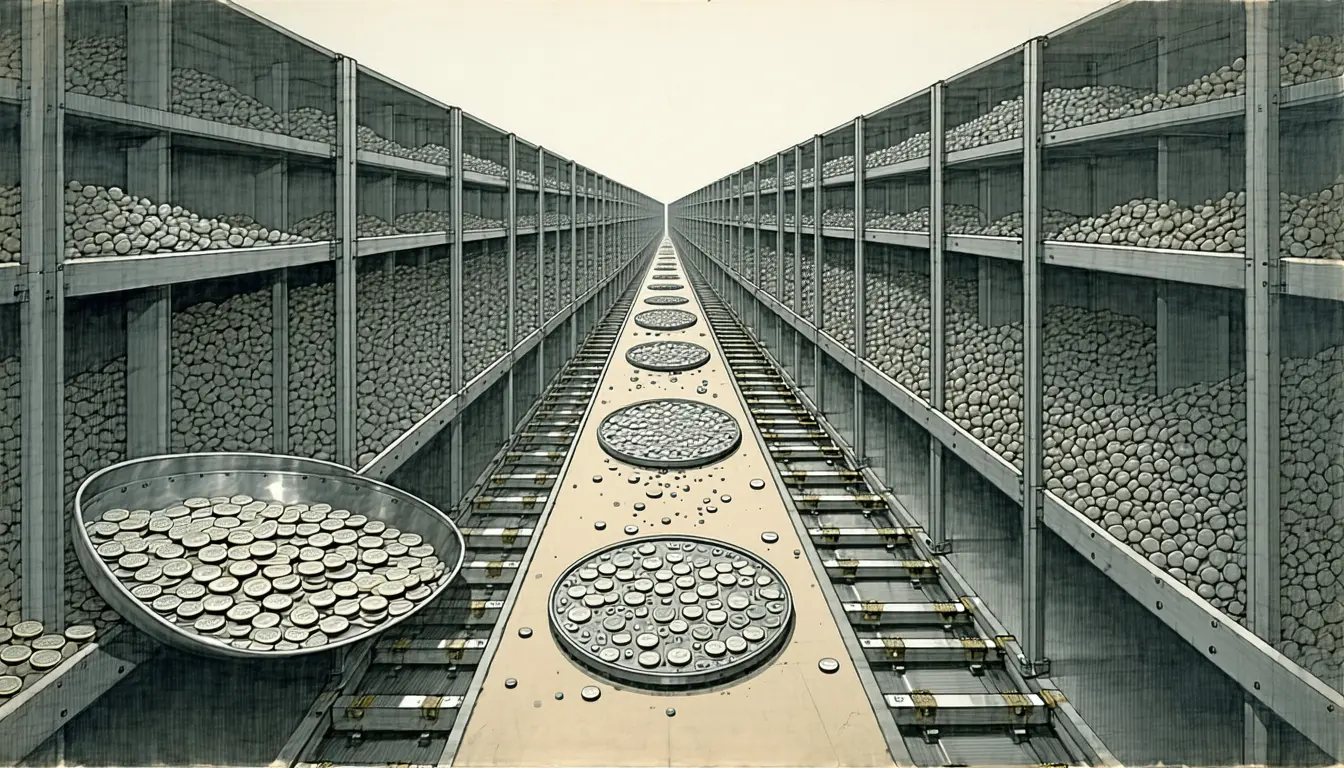 Illustration accompanying Zcash's rally turned 63,962 locked coins into a $95m governance fight