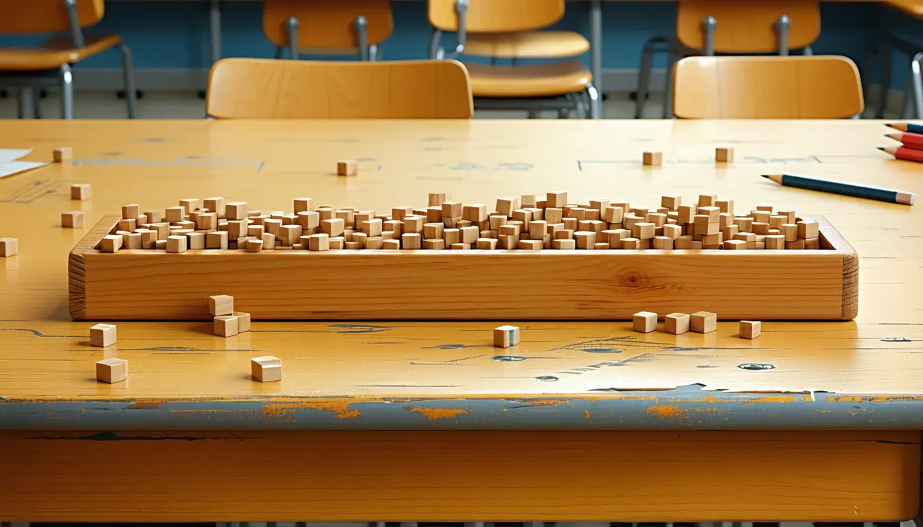 Illustration accompanying Children with dyscalculia clung to slower counting methods as the problems got harder