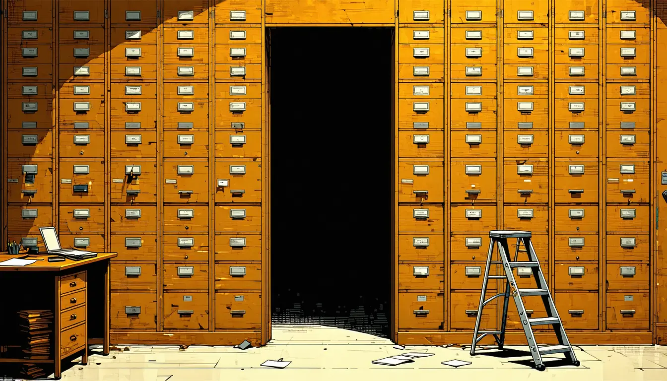 Illustration accompanying LMU Munich assumes an intruder retrieved enrollment records holding bank and insurance data
