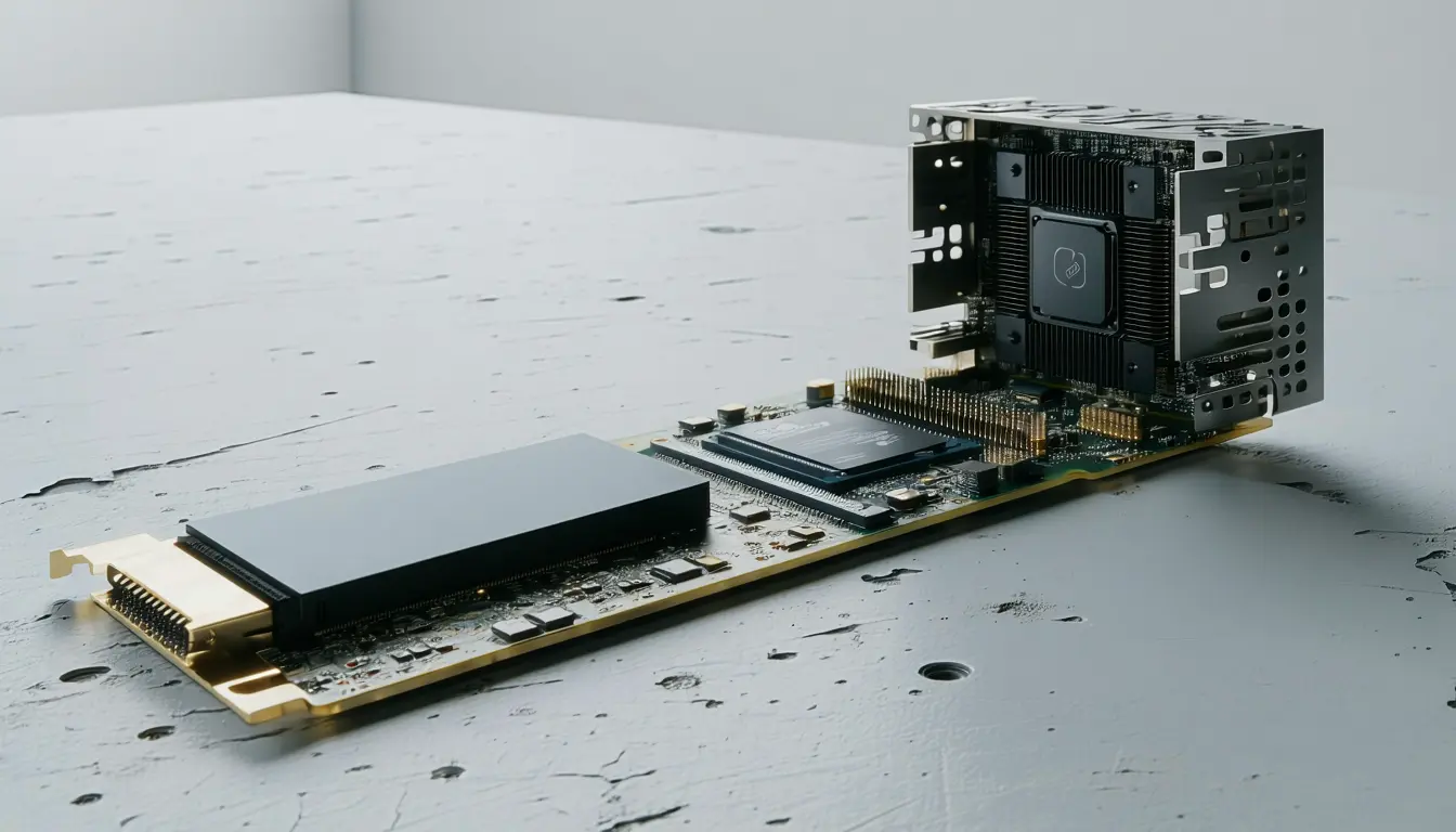 Illustration accompanying Kaitchup traces Bonsai 2's 98.2% retention figure to unpacked weights on an H100