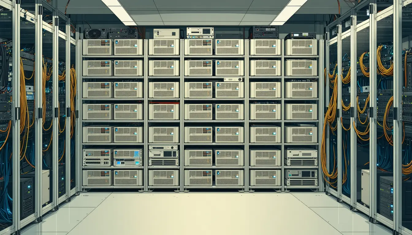 Illustration accompanying Lovable rebuilt Vite's dev server in Rust to pack more sandboxes onto each host