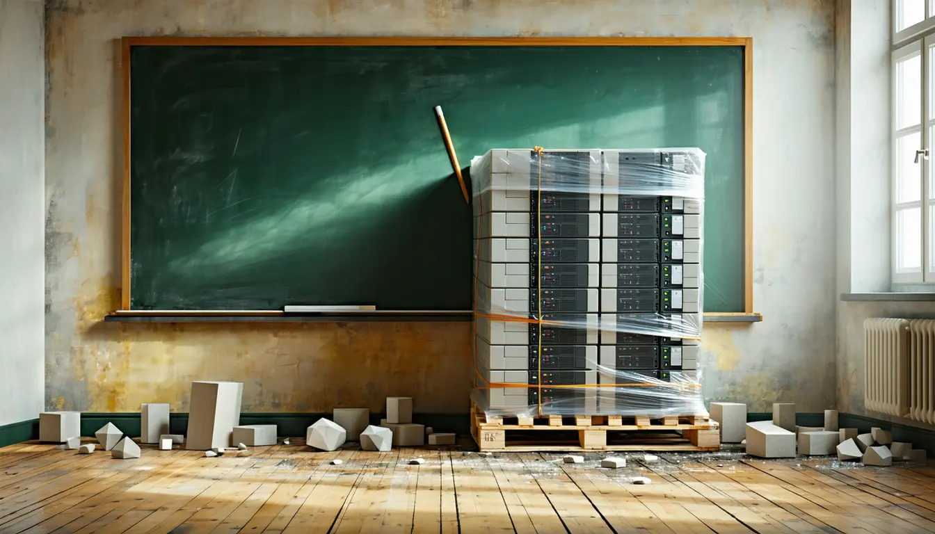 Illustration accompanying OpenAI wrote research pace out of its new math advisory group's remit