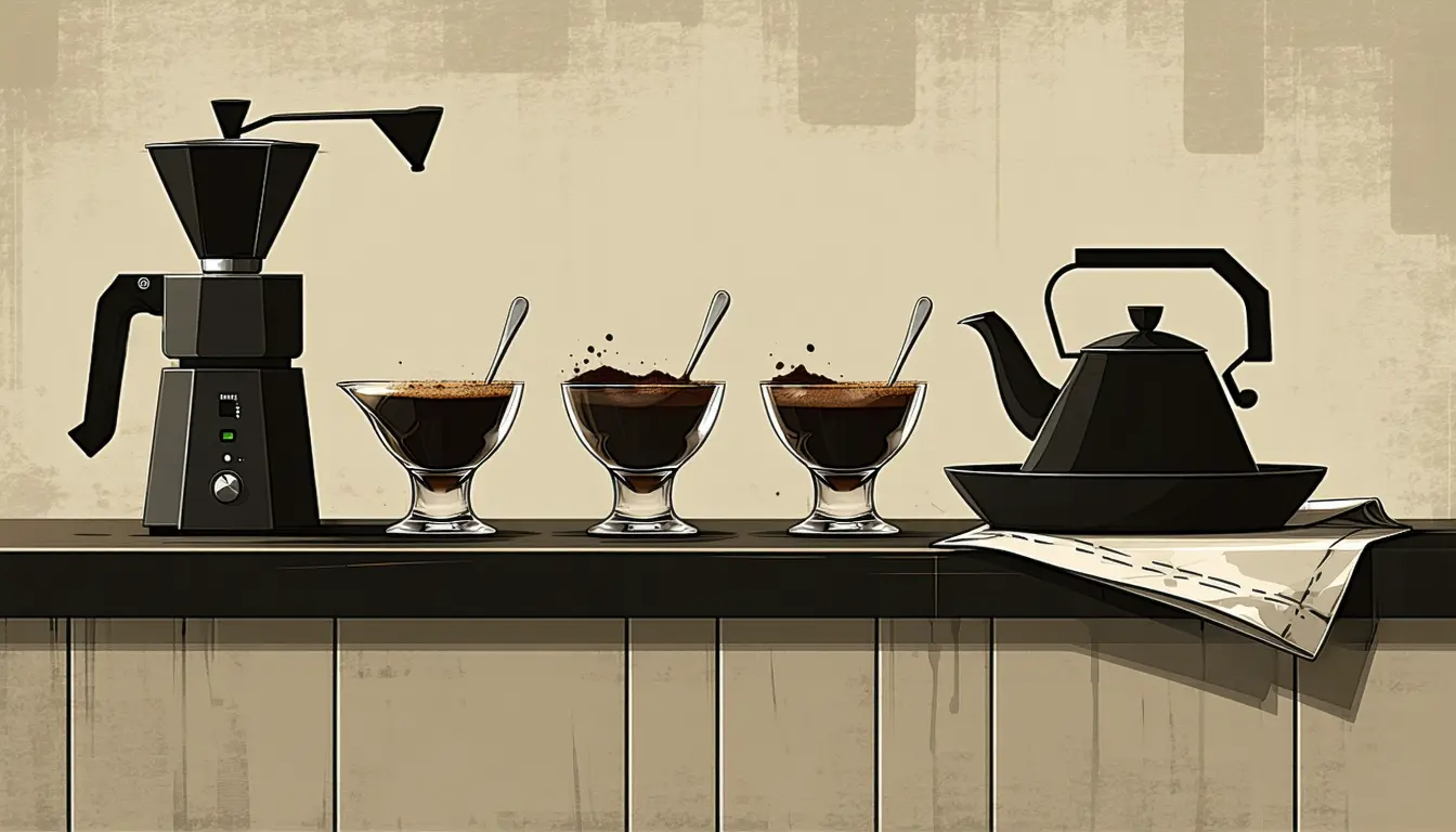 Illustration accompanying An AI agent books and pays for a coffee tasting on a live Danske Bank card