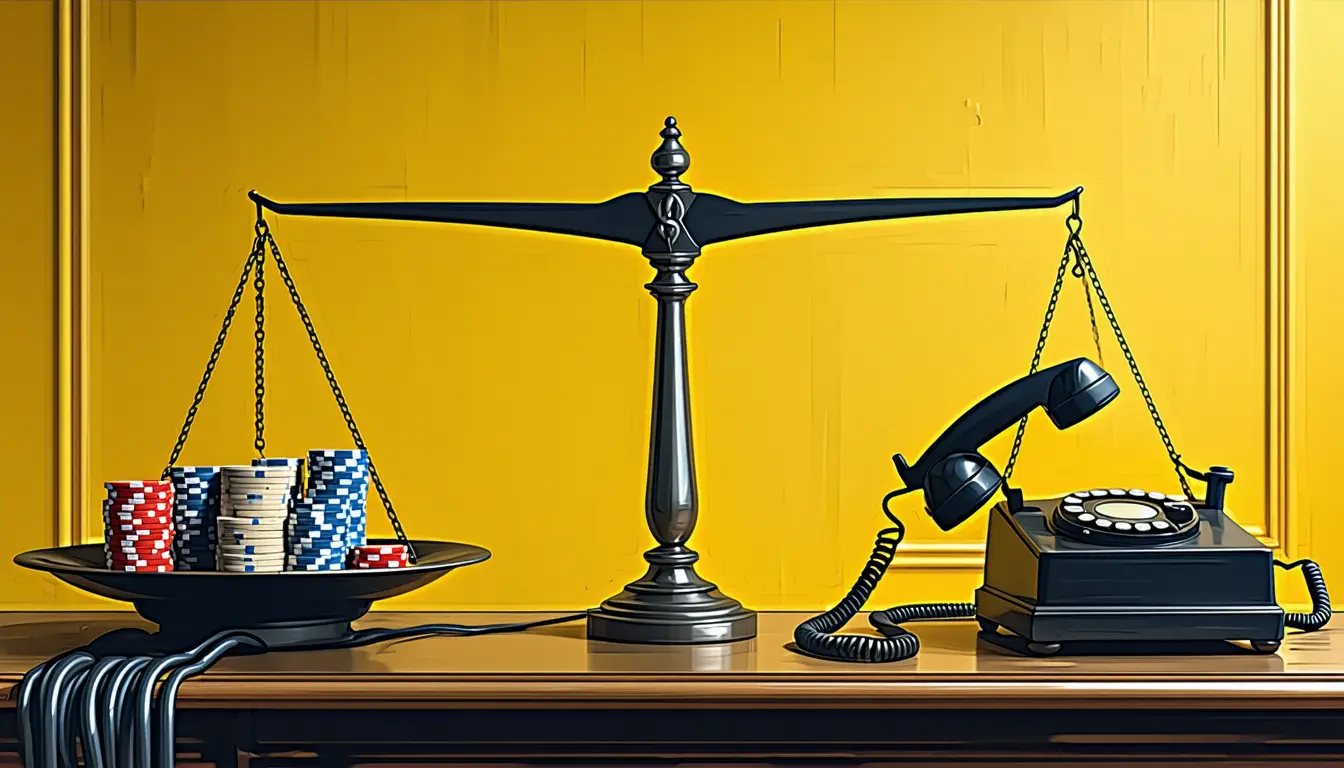 Illustration accompanying Polymarket lobbies Brussels and London to have its contracts treated as derivatives