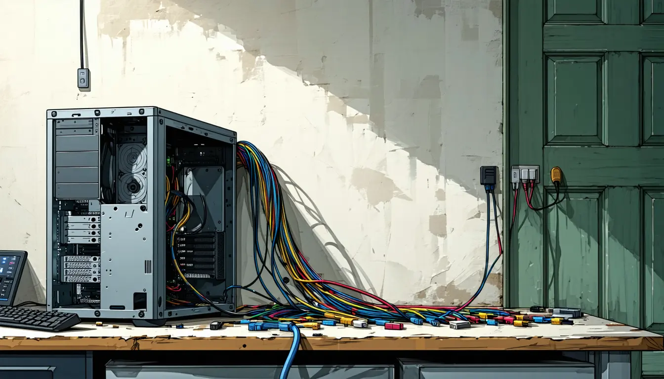 Illustration accompanying Talos details a credential stealer that asks four commercial model APIs what to do next