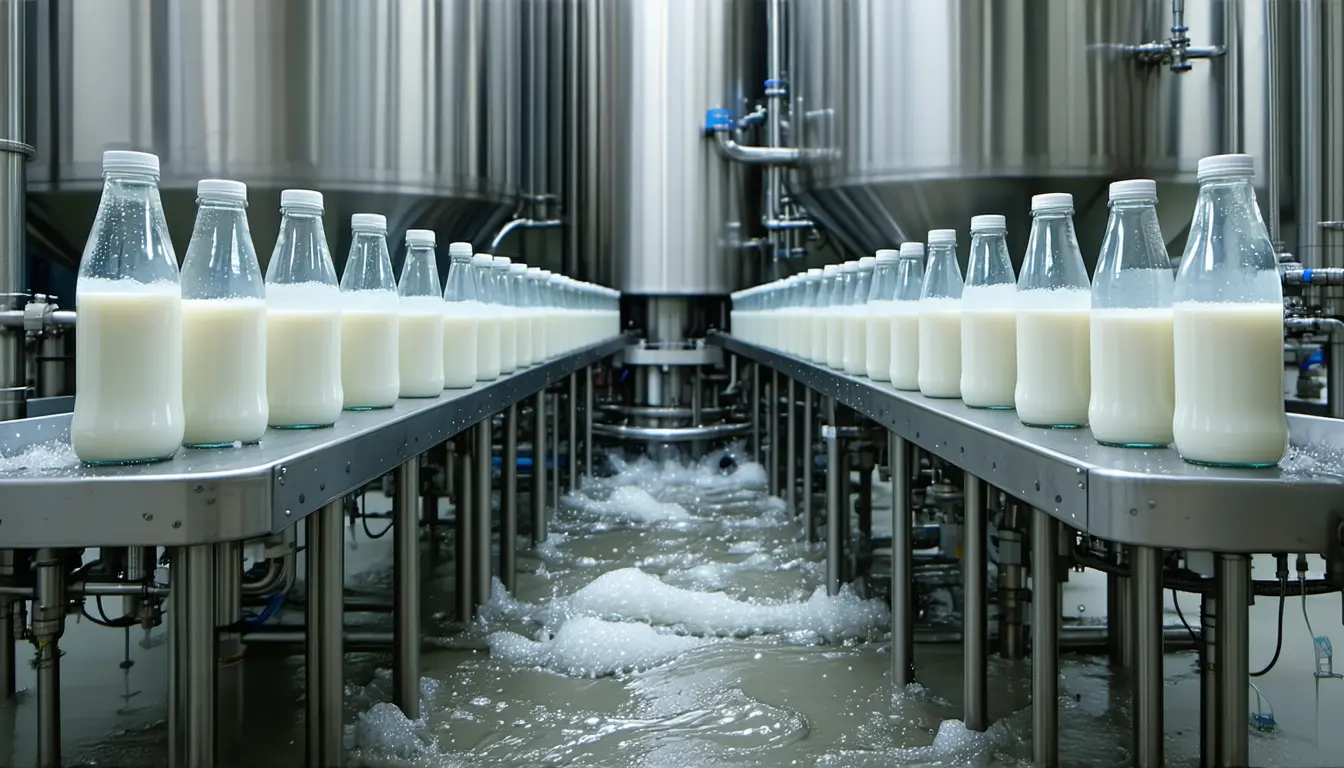 Illustration accompanying Coca-Cola's Fairlife shutdown moves the resilience question from the conveyor to the ERP