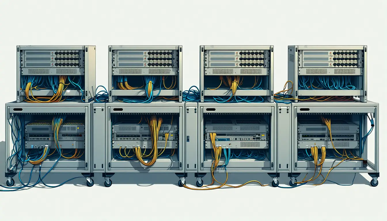 Illustration accompanying Five of eight DuckDuckGo MCP servers failed calls on the same twelve back-to-back queries
