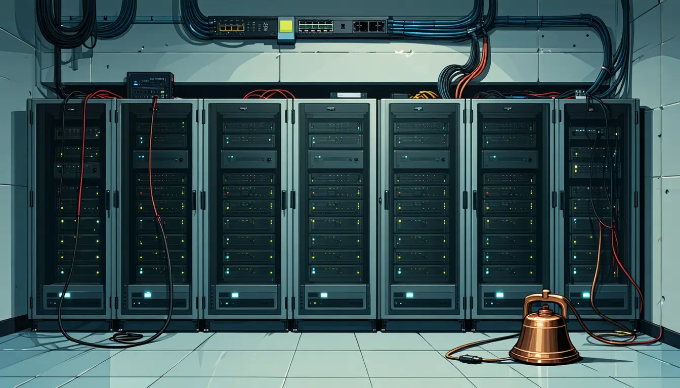 Illustration accompanying Healthchecks turns the missing backup ping into the alarm