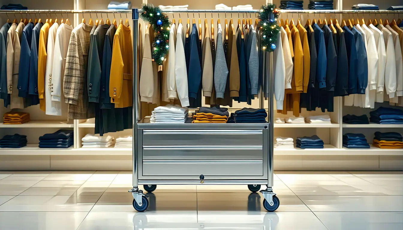 Illustration accompanying AlixPartners forecasts holiday sales rising 4% to 7%, a range whose top end is 1.75 times its bottom