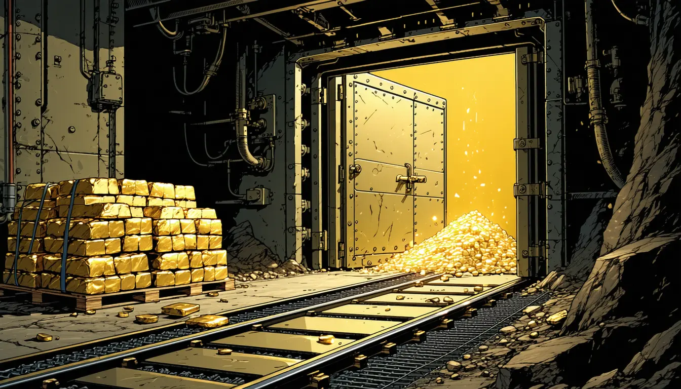 Illustration accompanying Barrick puts $3 billion behind a buyback after free cash flow rose 195%