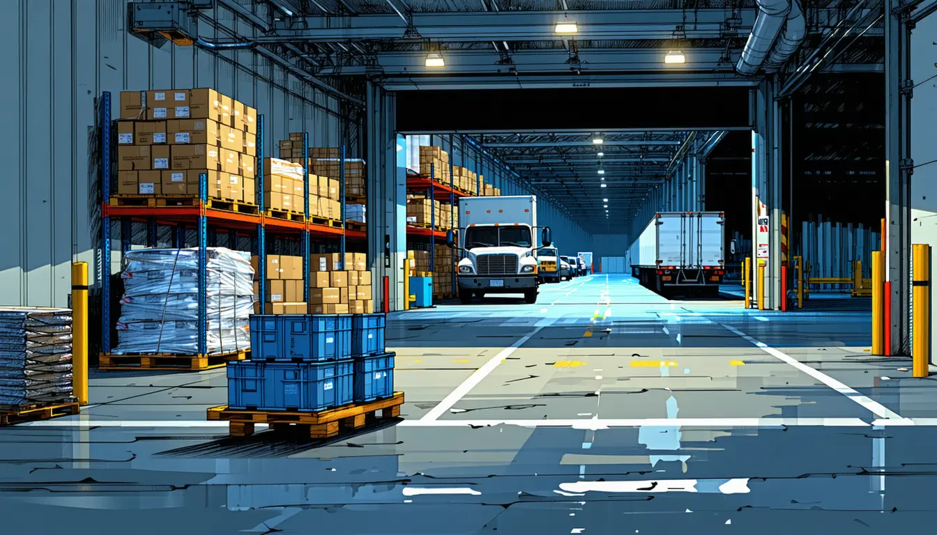 Illustration accompanying Costco outsources its last mile to DoorDash and Uber