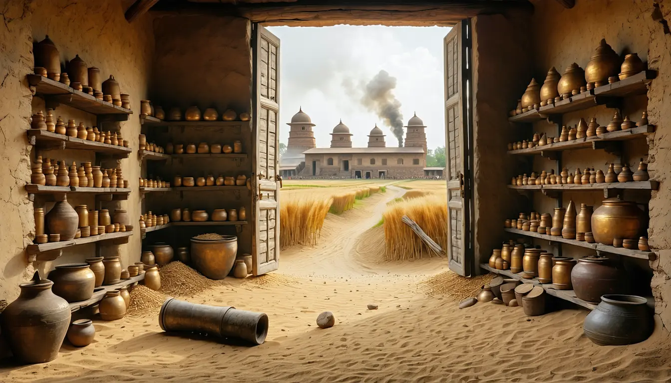 Illustration accompanying Iron broke the Bronze Age empires because farmers could smelt it at home