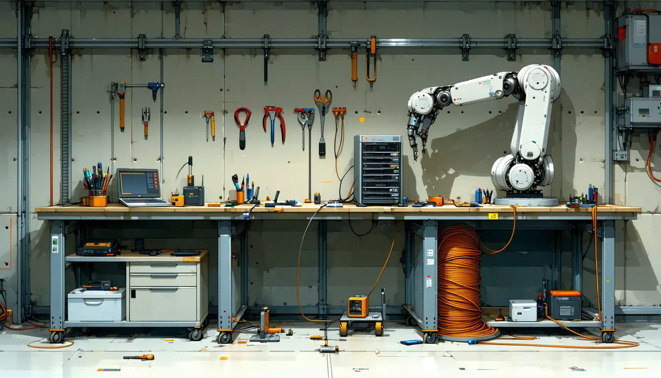Illustration accompanying OpenAI's highest robotics salary band goes to the engineer who moves the training data