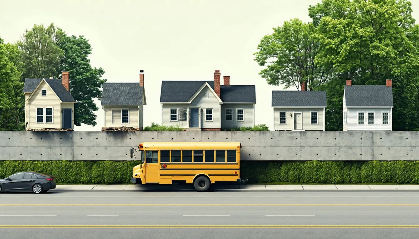 Illustration accompanying Texas exempts six in ten older and disabled homeowners from the school property levy