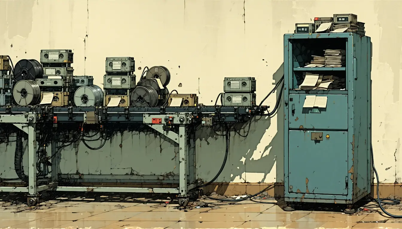 Illustration accompanying Red Hat pitches its migration factory against a Stanford figure of 0-10 percent on legacy code