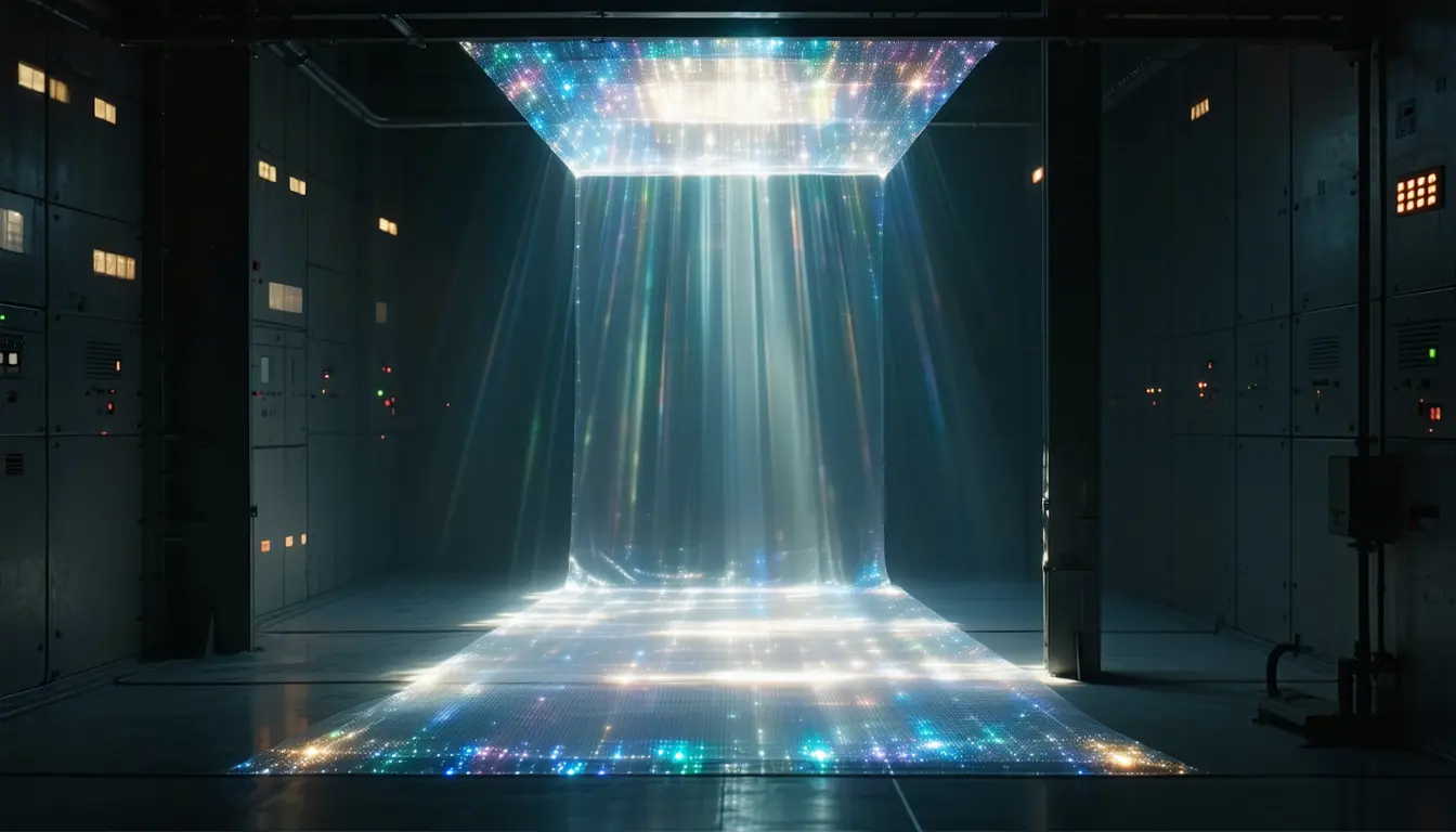 Illustration accompanying A Beihang preprint sends a diffractive solar sail backward around the sun to hit asteroids head-on