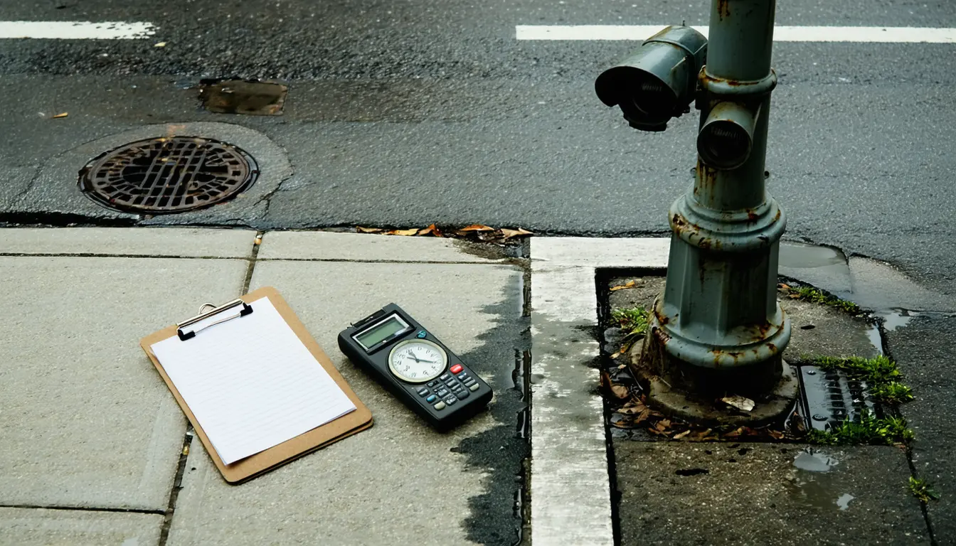 Illustration accompanying MIT's city lab estimates New York emissions from 331 traffic camera feeds