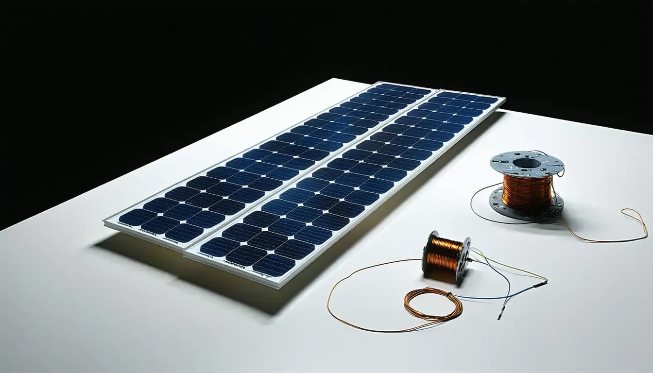 Illustration accompanying Surrey researchers price silicon satellite arrays 85 to 90 percent below triple-junction