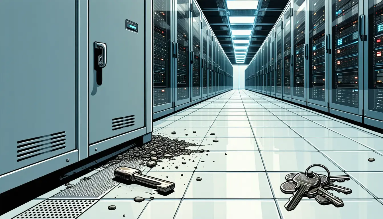 Illustration accompanying GitHub puts revoking a leaked secret ahead of scrubbing the repository