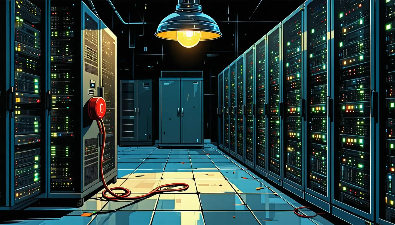 Illustration accompanying Copilot's hard stop on AI coding spend ships switched off